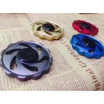 Wholesale Wheel Design Aluminum Metal Fidget Spinner Stress Reducer Toy for Autism Adult, Child (Mix Color)